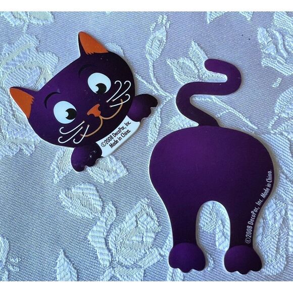 2008 Decorate‎ Cat Cupcake Toppers & Happy Halloween Witch 64 Pcs - Picture 2 of 8